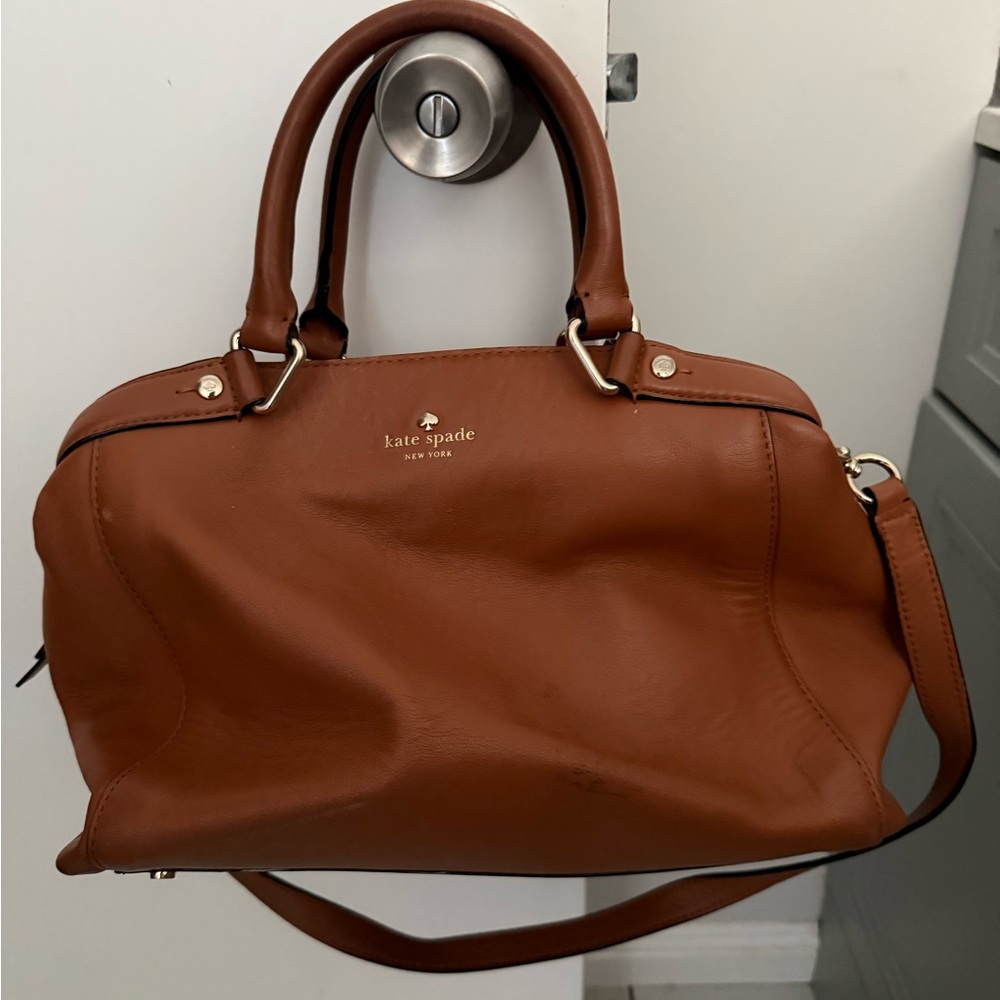 Kate Spade Brown Leather Handbag
